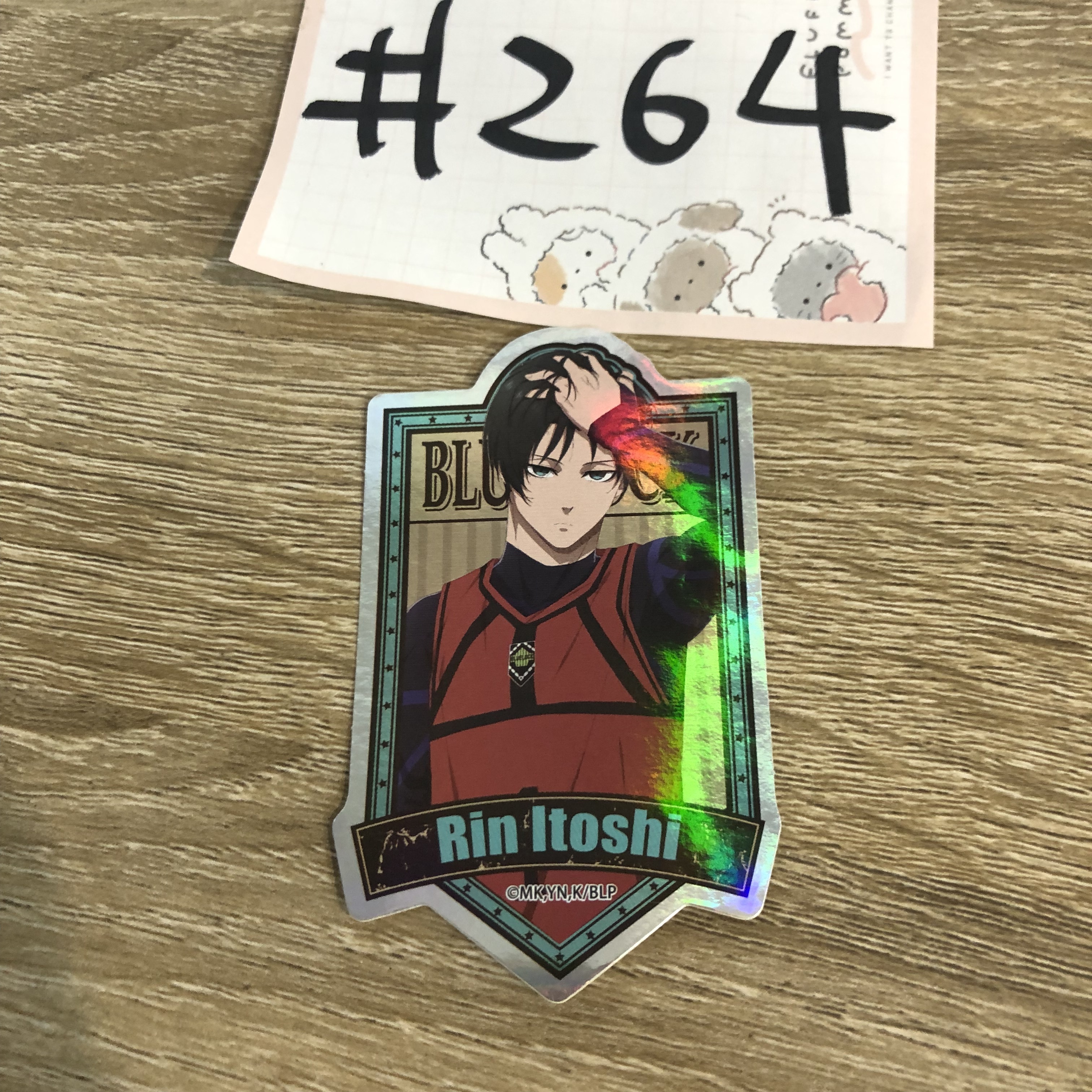 BlueLock 凜  貼紙#264
