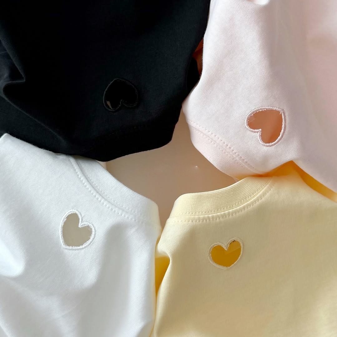 心心通空短袖上衣