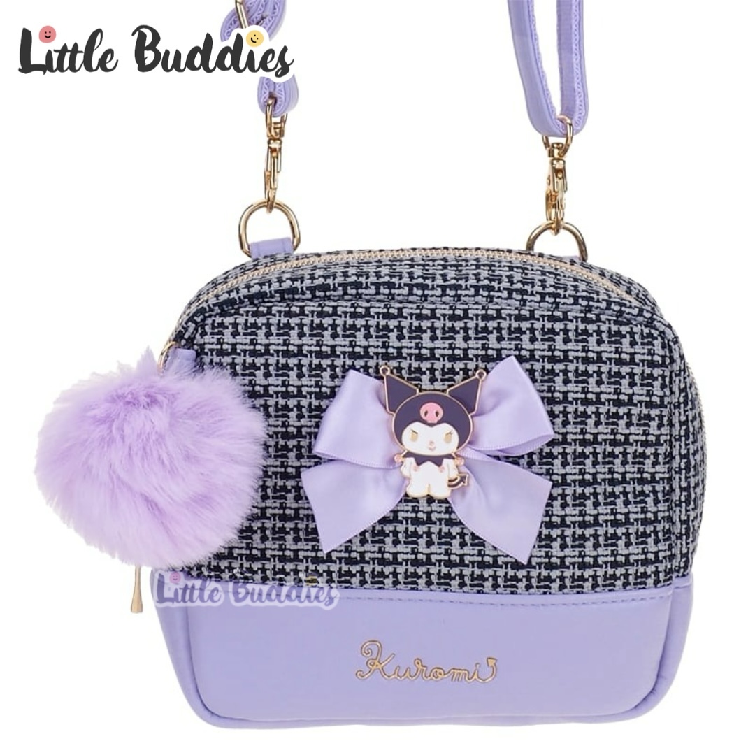 Sanrio 小香風系列 - 可拆式肩帶拉鏈袋