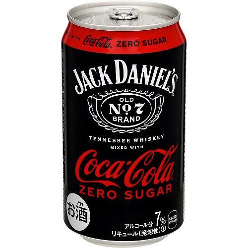 日本 可口可樂 X Jack Daniel's 零糖 威士忌 氣泡飲 350ml