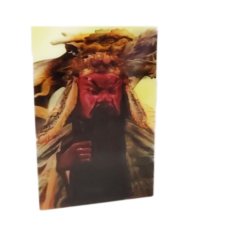 關聖帝君立體3D佛卡5X9cm 10張【十方】154902