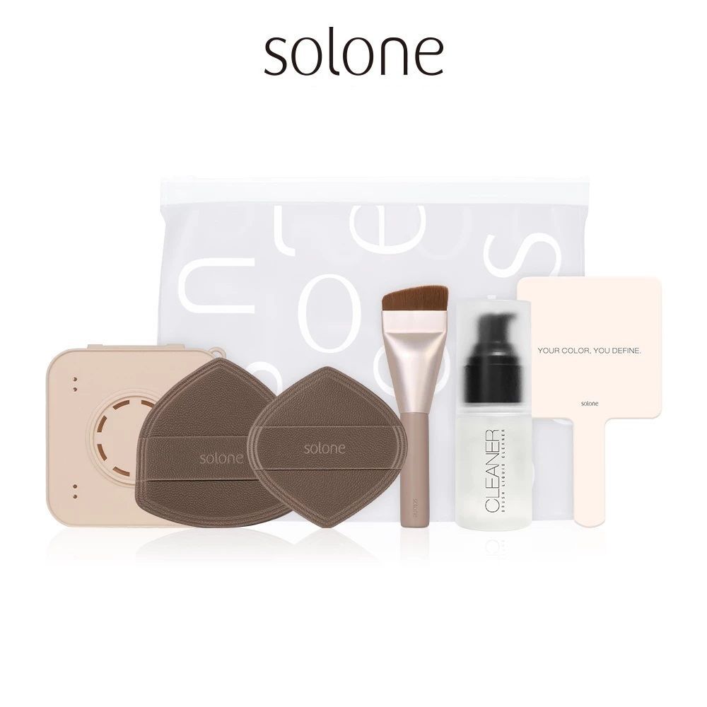 現 貨丨Solone 特調摩卡上妝工具組☕