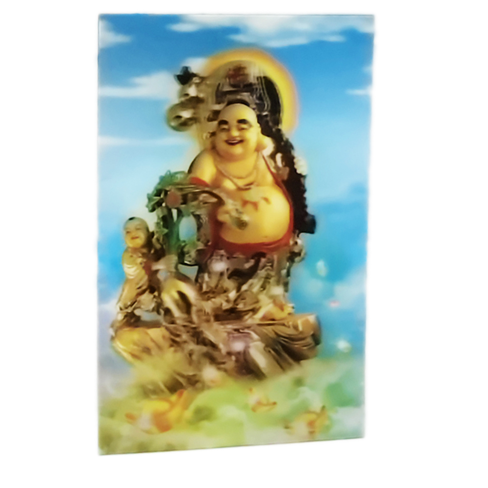 招財彌勒佛 3D卡5X9cm 10張 【十方】154884