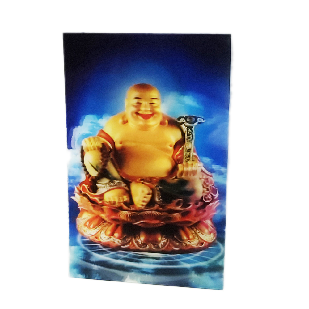 招財彌勒佛 3D卡5X9cm 10張 【十方】154884