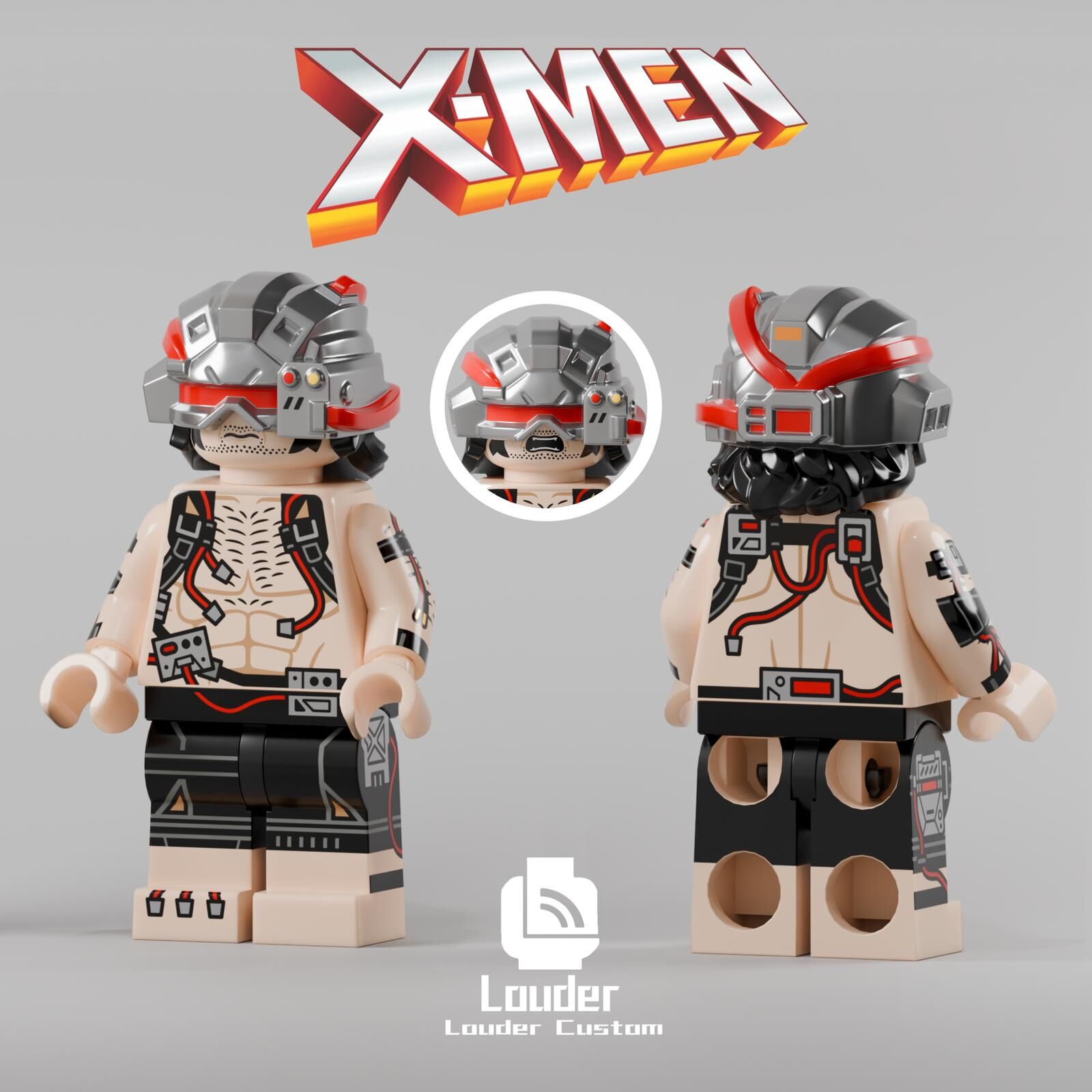 【Louder Custom】金鋼狼——X武器版