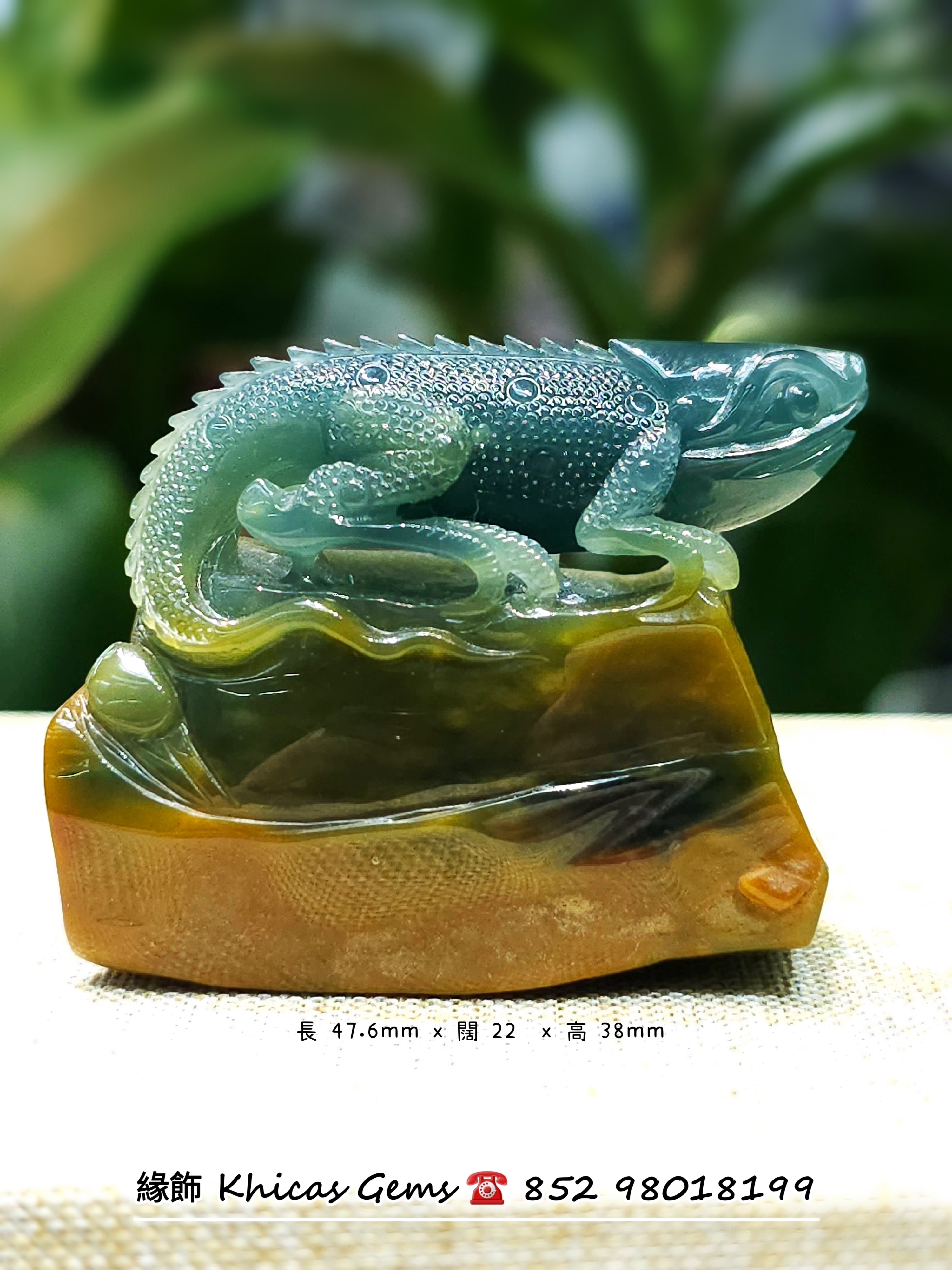 本翡翠　氷藍水2色、トカゲ、レア蜥蜴 本翡翠 氷藍水2色、トカゲ、レア蜥蜴-割引通販売