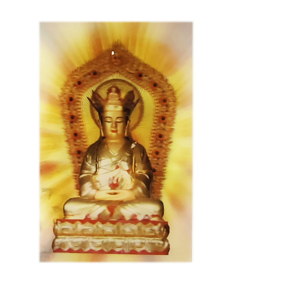 地藏菩薩A2{立體3D}小佛卡【十方】122044