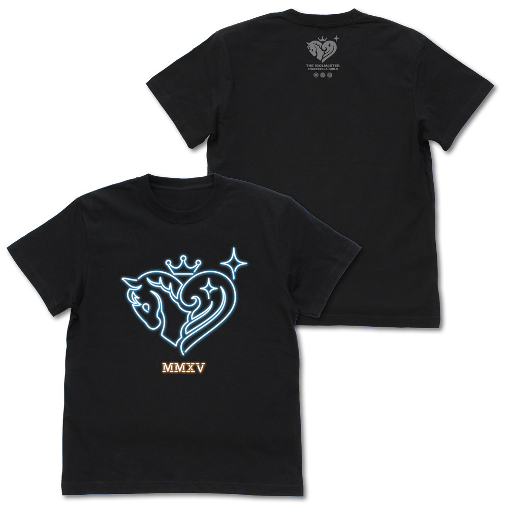 Cospa 0602 アイドルマスター シンデレラガールズ ネオンサインロゴ Tシャツ [アイドルマスター シンデレラガールズ]