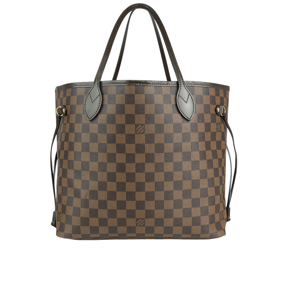 【Louis Vuitton / LV】棋盤格 Neverfull MM 中號購物包 SA0112