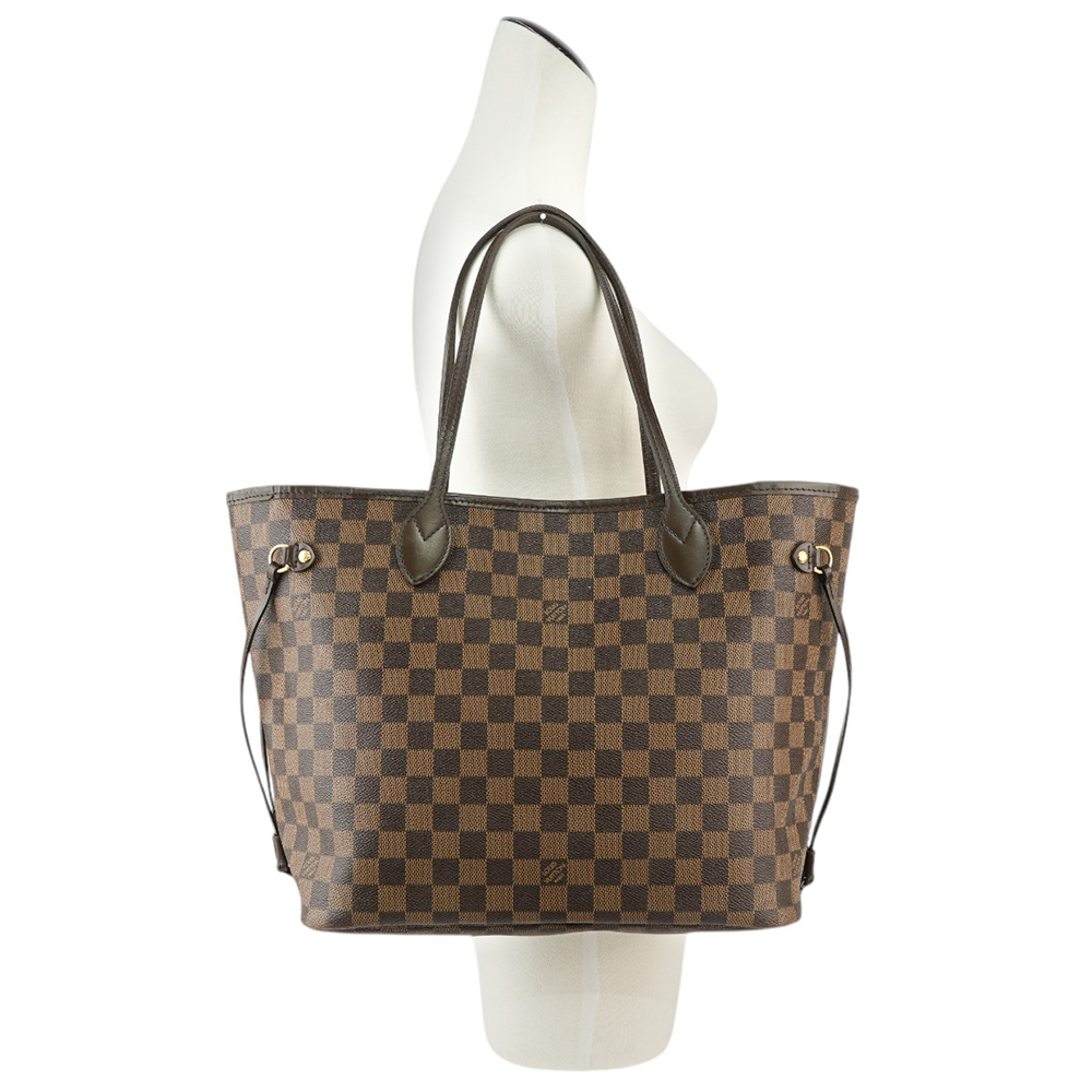 【Louis Vuitton / LV】棋盤格 Neverfull MM 中號購物包 SA0112