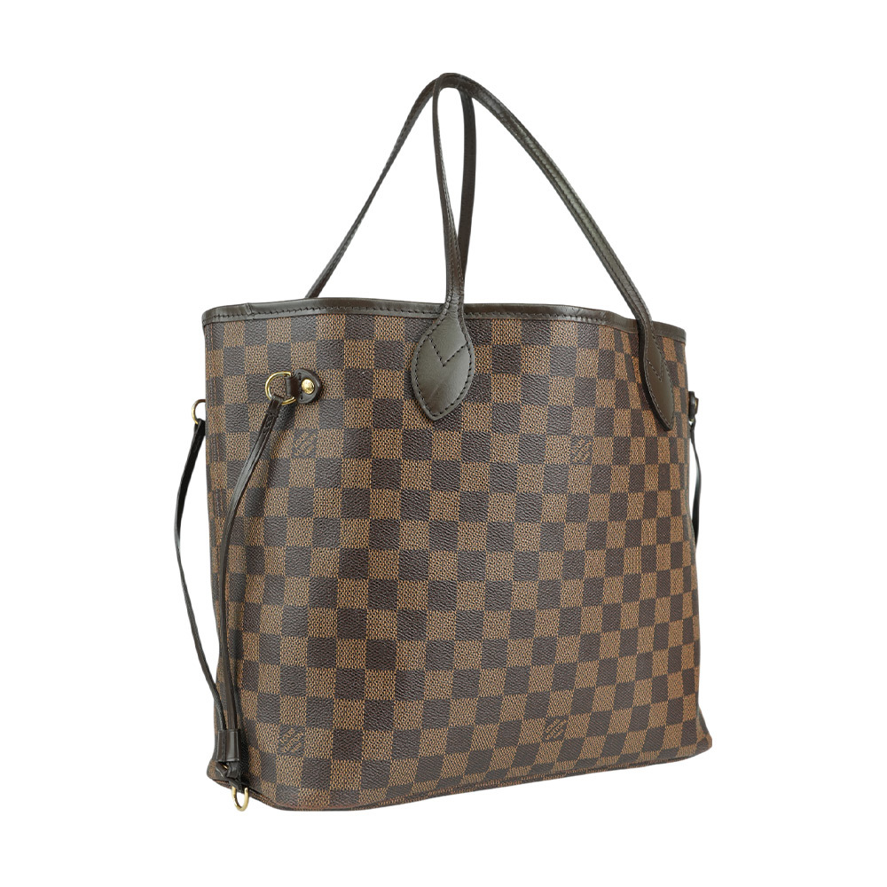 【Louis Vuitton / LV】棋盤格 Neverfull MM 中號購物包 SA0112