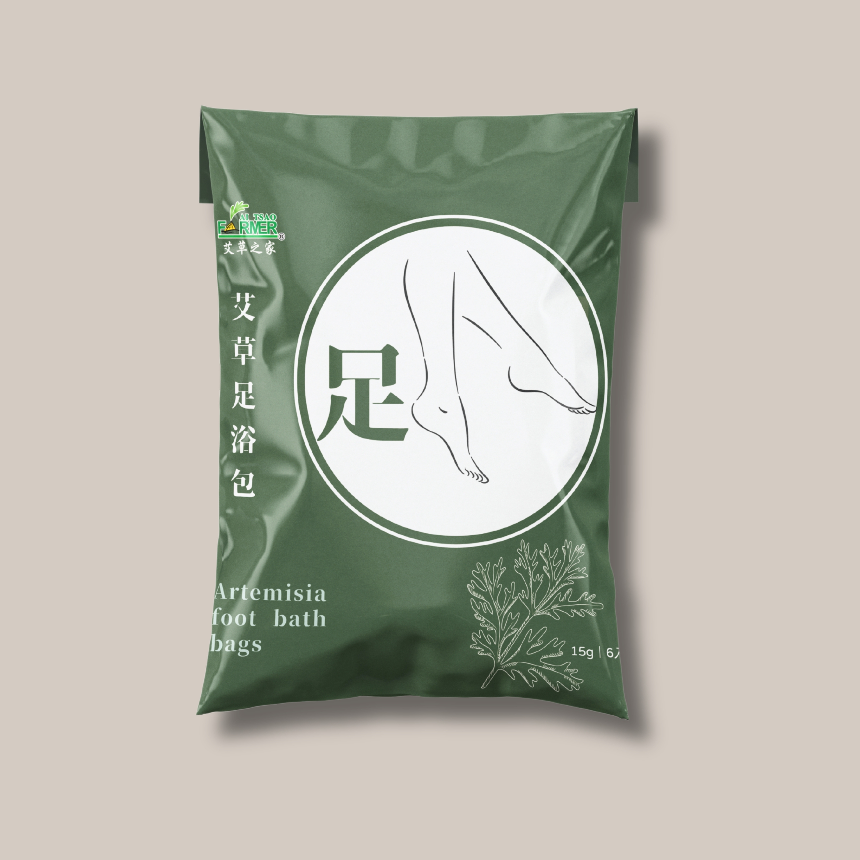 【艾草本SPA足浴包】（6包/組）泡腳/舒適疲勞/溫暖舒適感