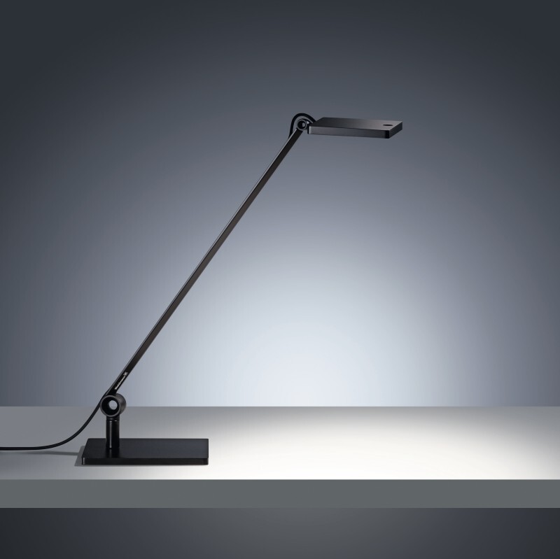 ⭐️Waldmann - PARA.MI 方形單臂檯燈 連方形底座 (黑色)