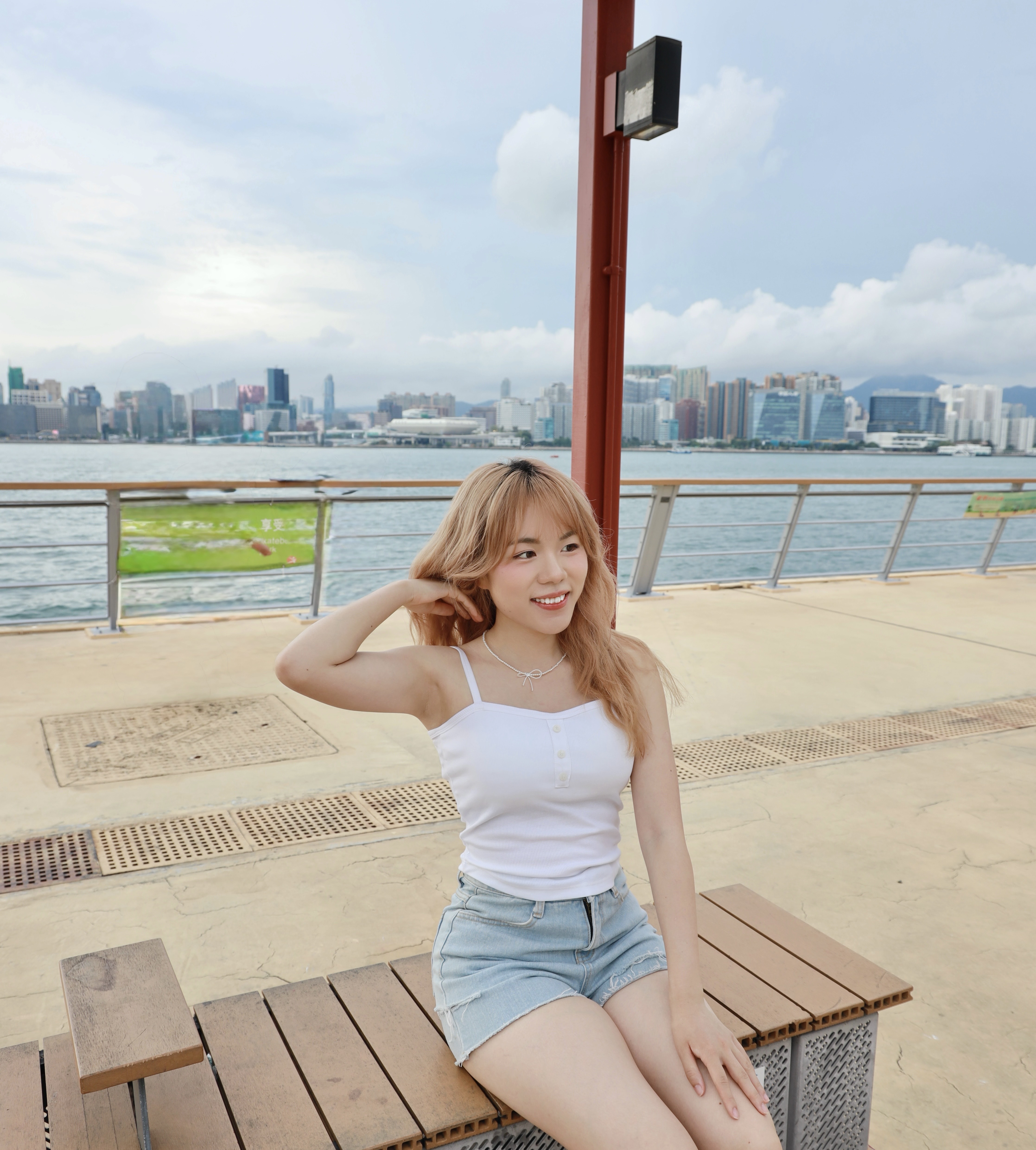 ||BRATop03|| 少女味性感鈕扣bra top