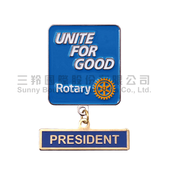 2025-2026 Theme Officer Lapel Pin (Full Title)