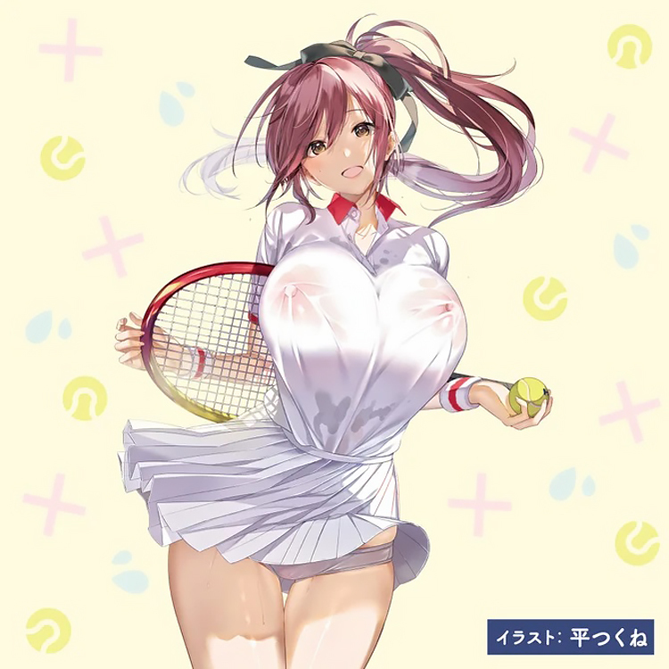 PUNI VIRGIN ZERO 包裝封面動漫風角色,性感運動服設計