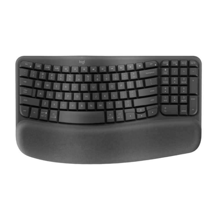 Logitech Wave Keys 人體工學鍵盤