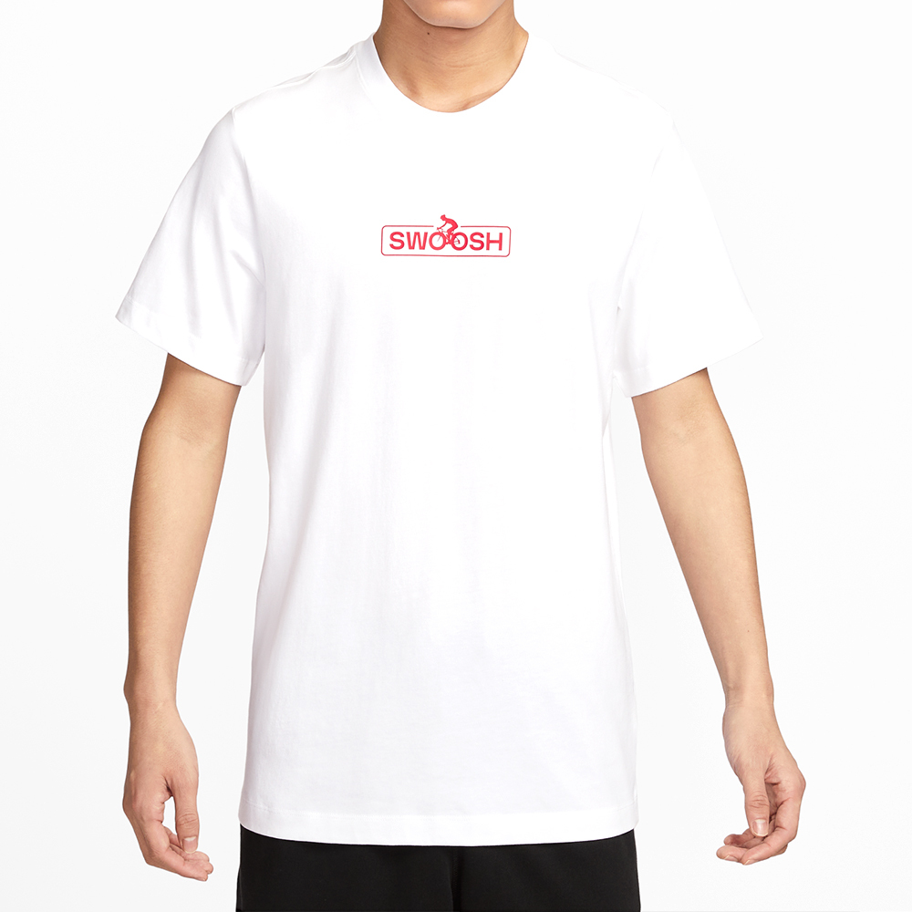 Nike Tee Club SSNL 2 SU25 男款 白色 圓領 運動 休閒 印花 上衣 短袖 HJ0731-100