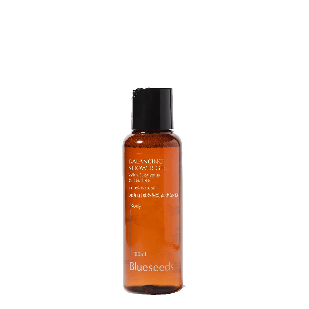 【沐浴露】尤加利葉茶樹均衡沐浴露 100ml (中/油性) ★木質調