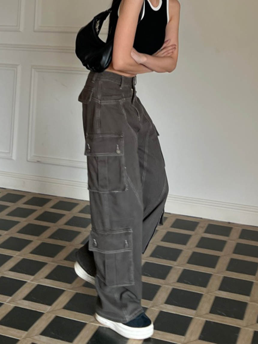 重工口袋工裝褲*2色
