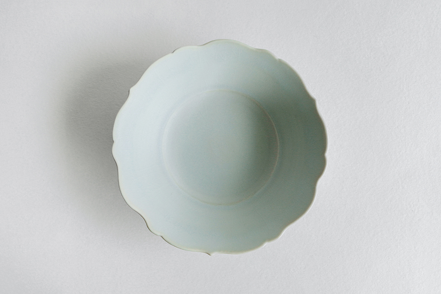 杉原万理江 - 17.5cm稜花平中缽