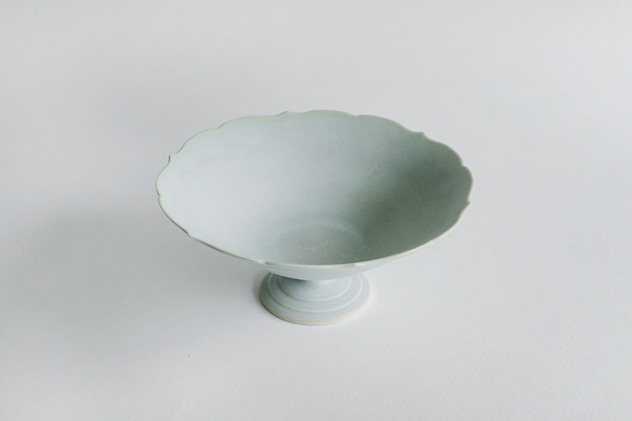 杉原万理江-稜花高台缽 / 大