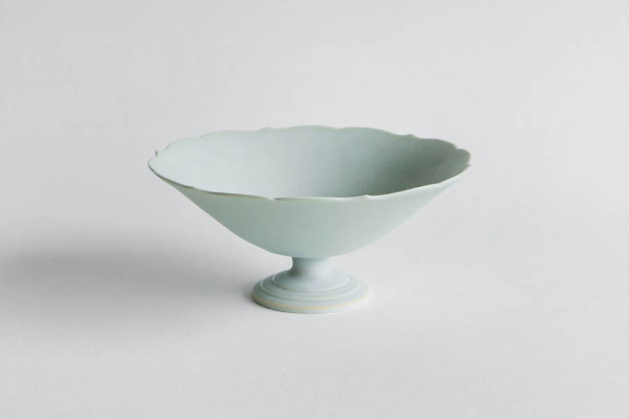 杉原万理江-稜花高台缽 / 大