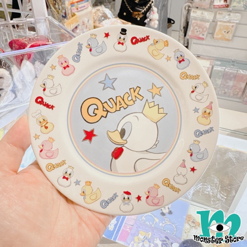 唐老鴨陶瓷碟