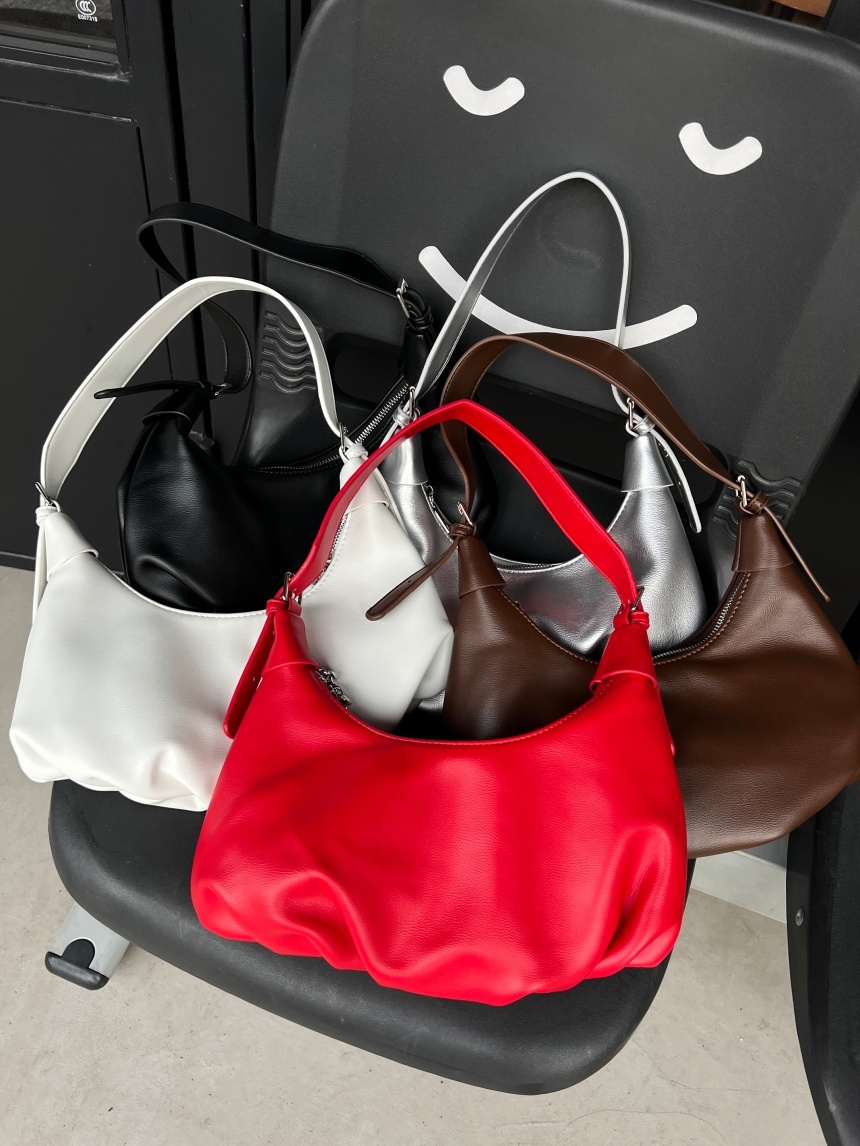 合成皮腋下水餃包*5色