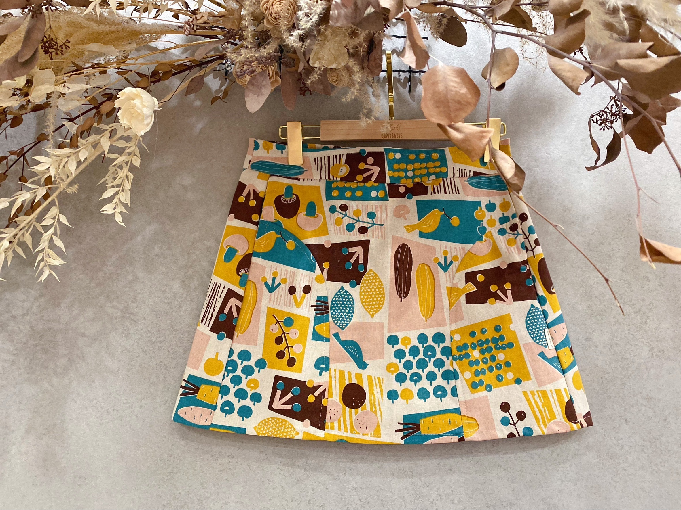 蔬果攤 媽咪連褲短裙(S)