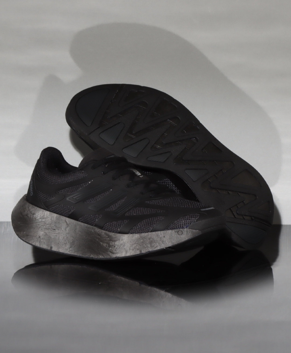 男女鞋 ADIDAS ADIZERO ARUKU 黑 避震 透氣 輕量 運動 休閒 慢跑鞋【JH7772】