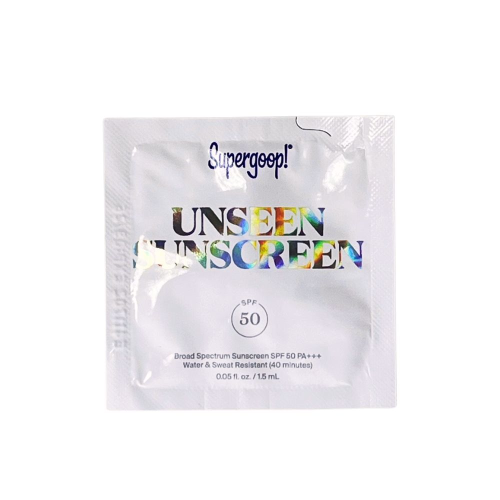 Supergoop! 隱形妝前防曬乳 PA+++ SPF50 1.5ml pp包 體驗包 旅行小樣