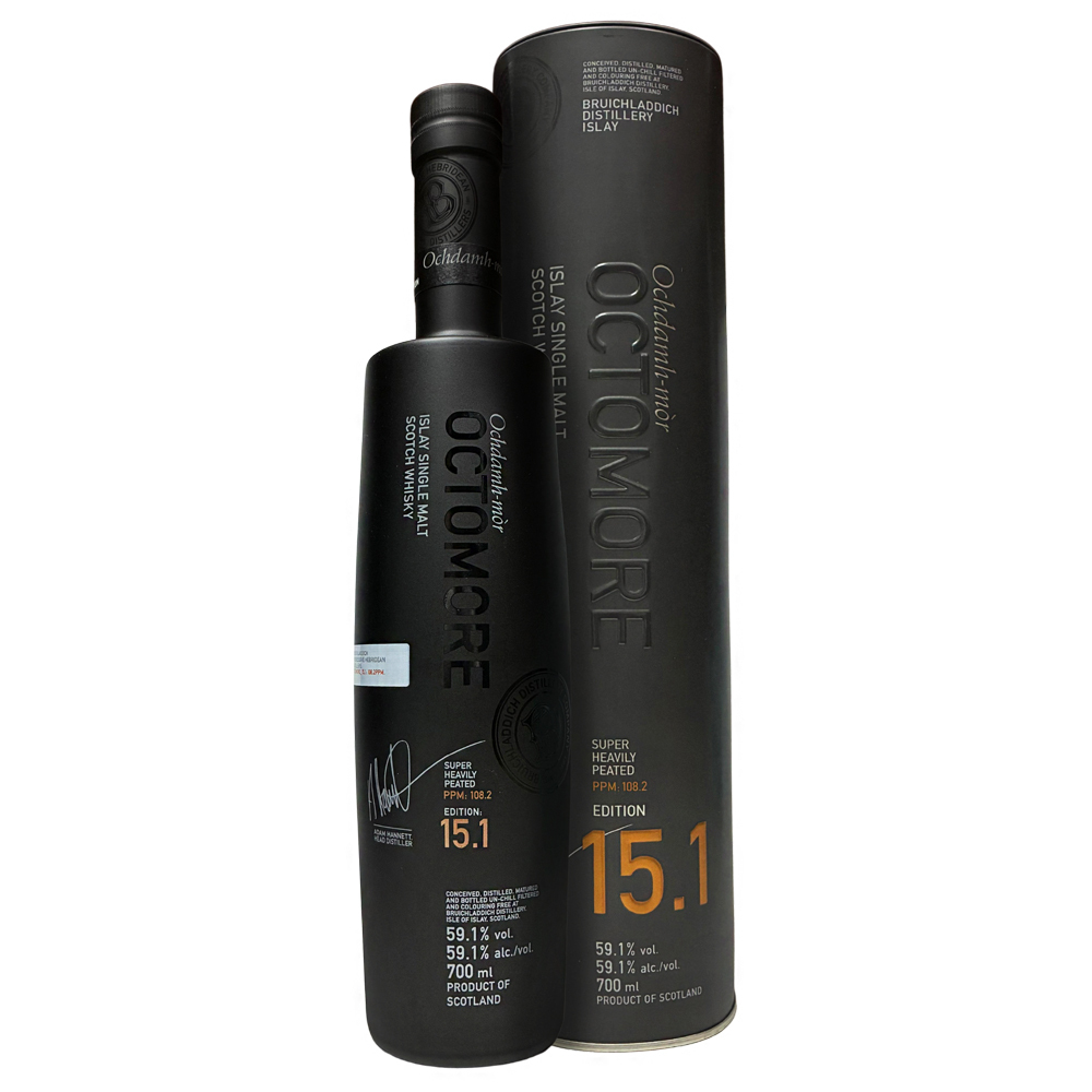Octomore Edition 15.1 PPM: 108.2 Edition 59.1%