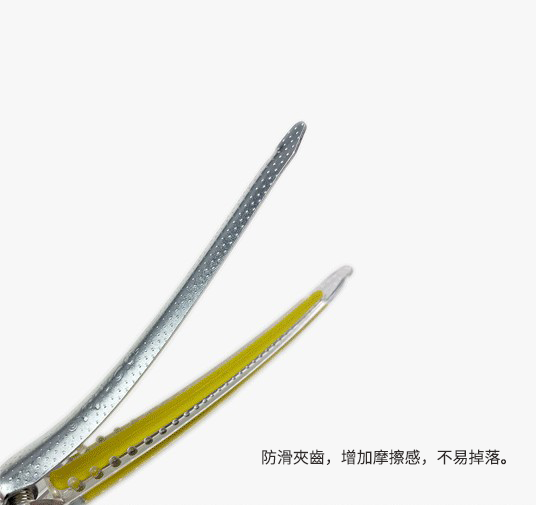 新矽膠無痕夾 (6支入)