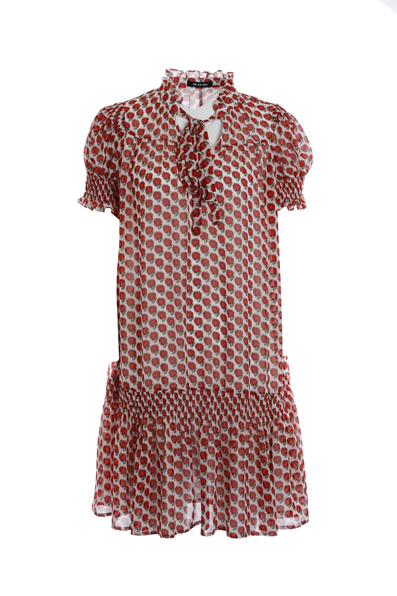 BE10089E1 宮廷假領帶洋裝