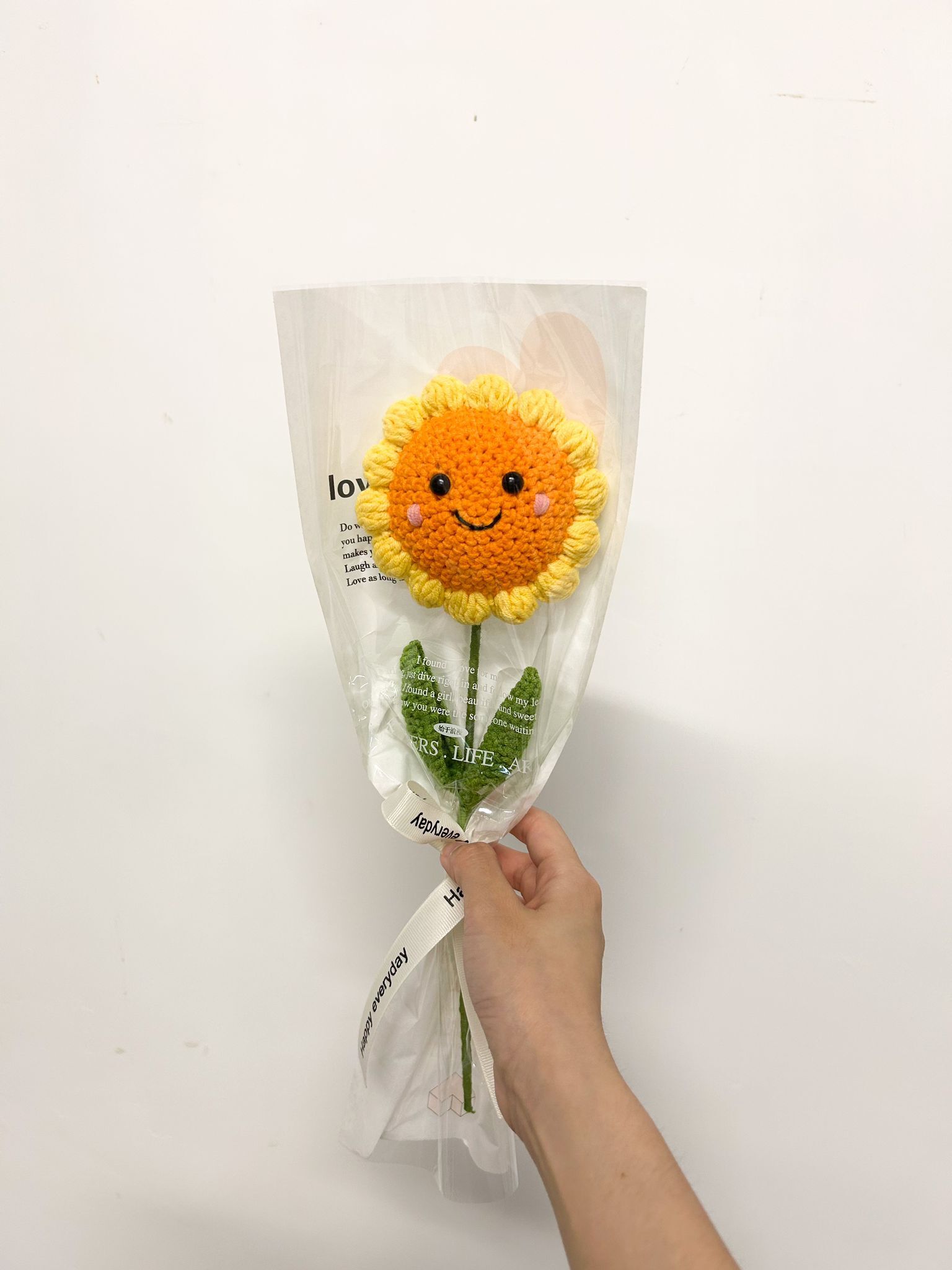 織 物 系 設 計 系 列 - 微 笑 太 陽 花