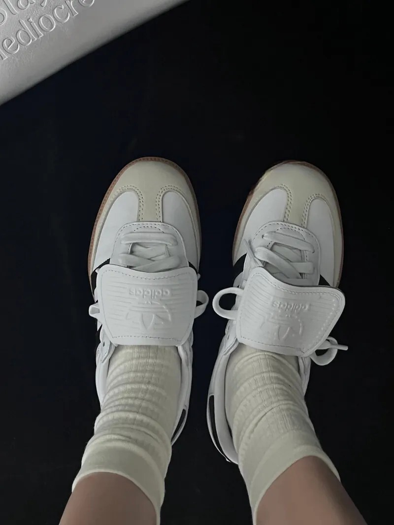 KTQ STORE ‧ Adidas Samba LT 翻蓋 焦糖白 IG4279