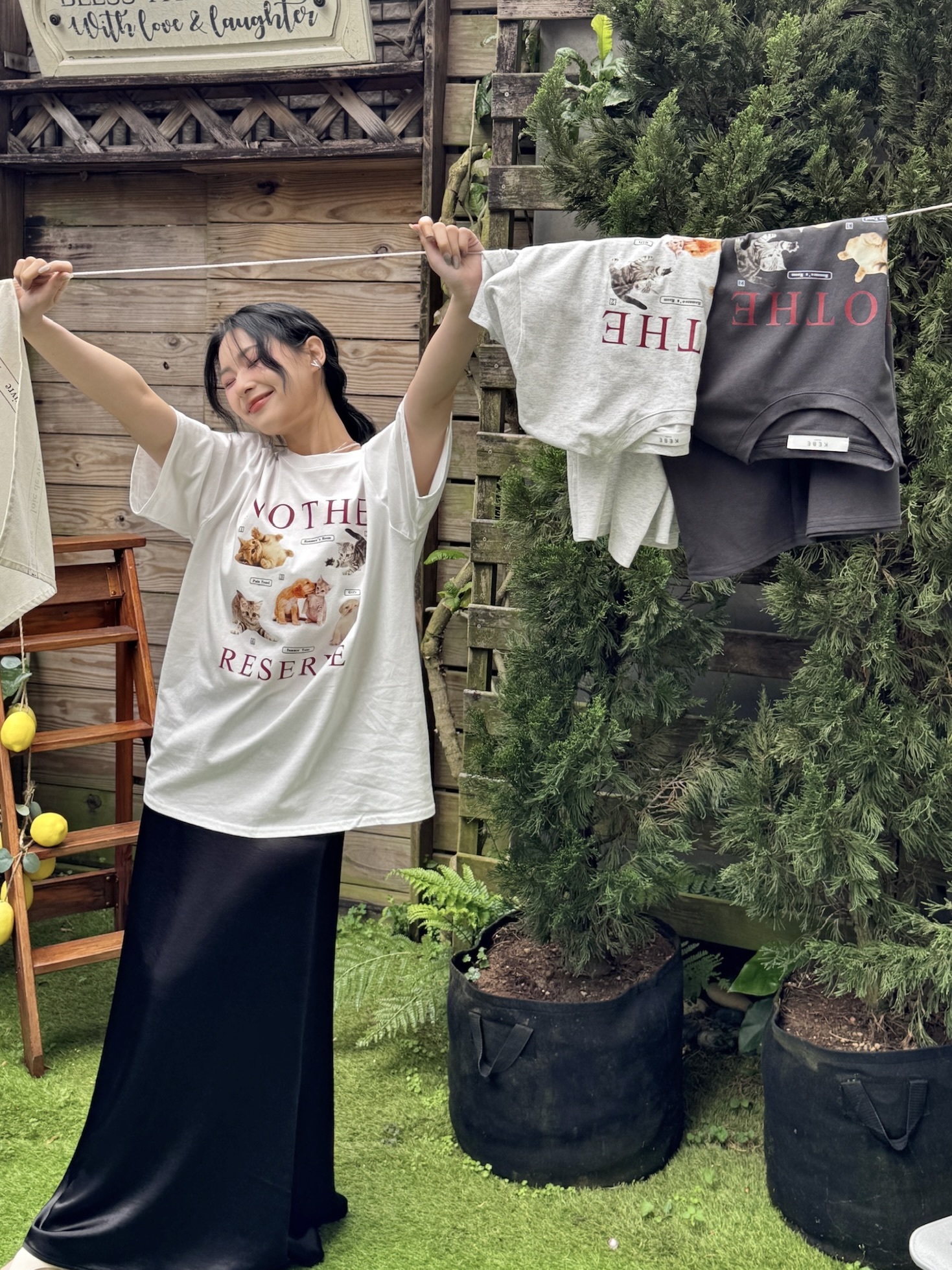 一起可可愛愛oversized 踢