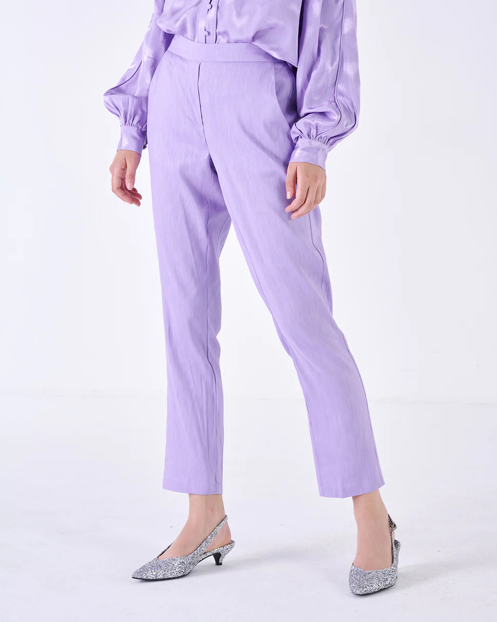 【Silvian Heach】個性合身長褲