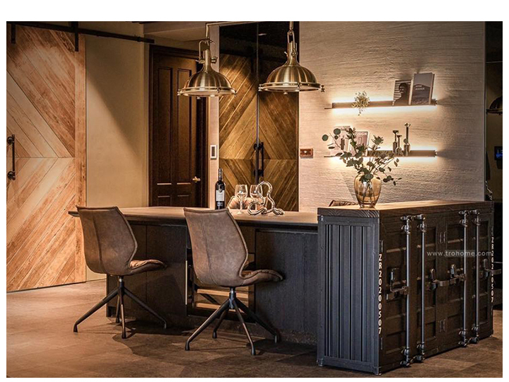 令人超羨慕的美式復古工業風格空間 開箱!