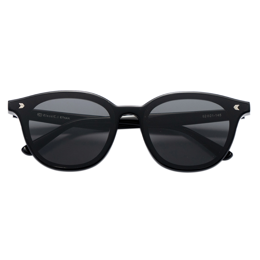 【KlassiC.】ETHAN C4BLK1 (黑 深灰鏡片) 太陽眼鏡 ♣
