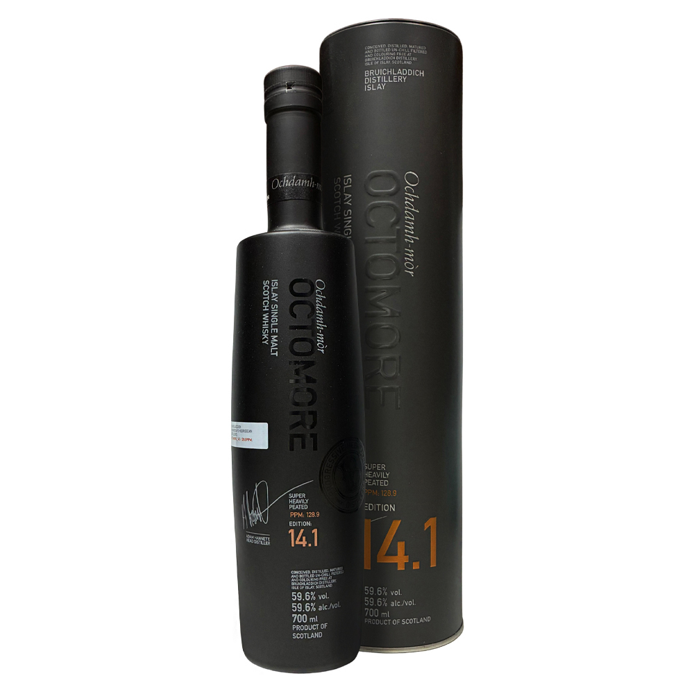 Octomore Edition 14.1 PM: 128.9 59.6%