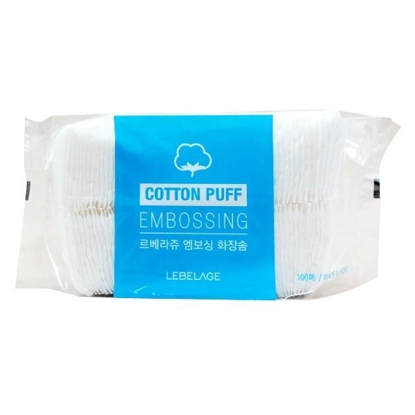 韓國 LEBELAGE 肌膚100%吸收化妝棉 100片