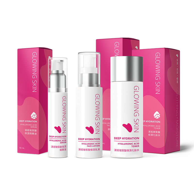 渼姬玻尿酸保濕三件組 (化妝水+精華液+乳液)