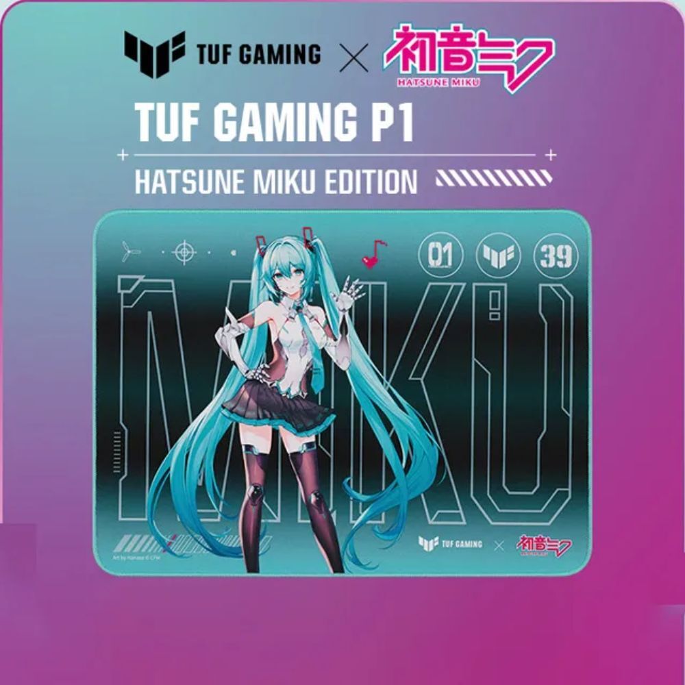 ASUS TUF GAMING P1 MIKU 【初音未來聯名款】 電競鼠墊