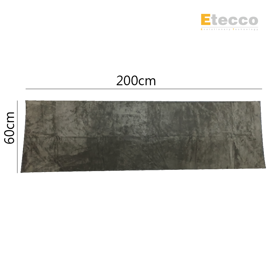 ETECCO 灰色珊瑚絨吸水抹布(60 x 200cm)