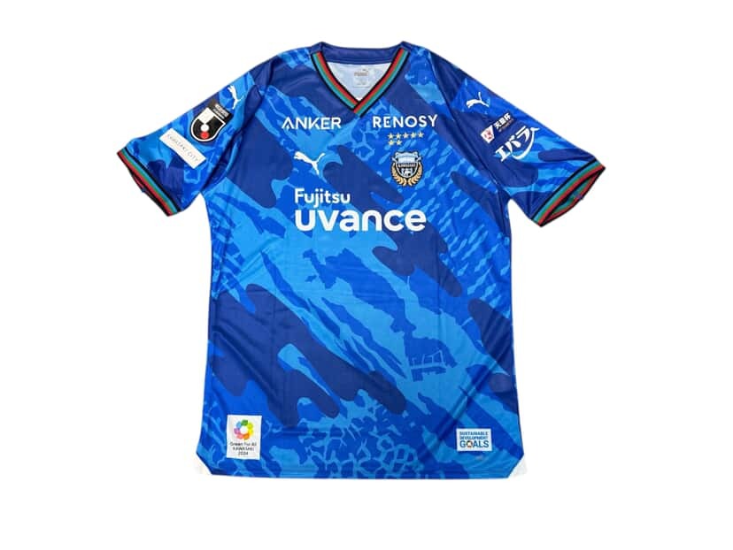 2024 川崎前鋒 特別版球衣 連天皇盃臂章 #5 SASAKI 佐々木旭