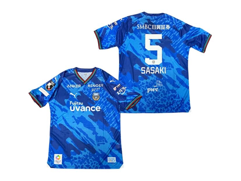 2024 川崎前鋒 特別版球衣 連天皇盃臂章 #5 SASAKI 佐々木旭
