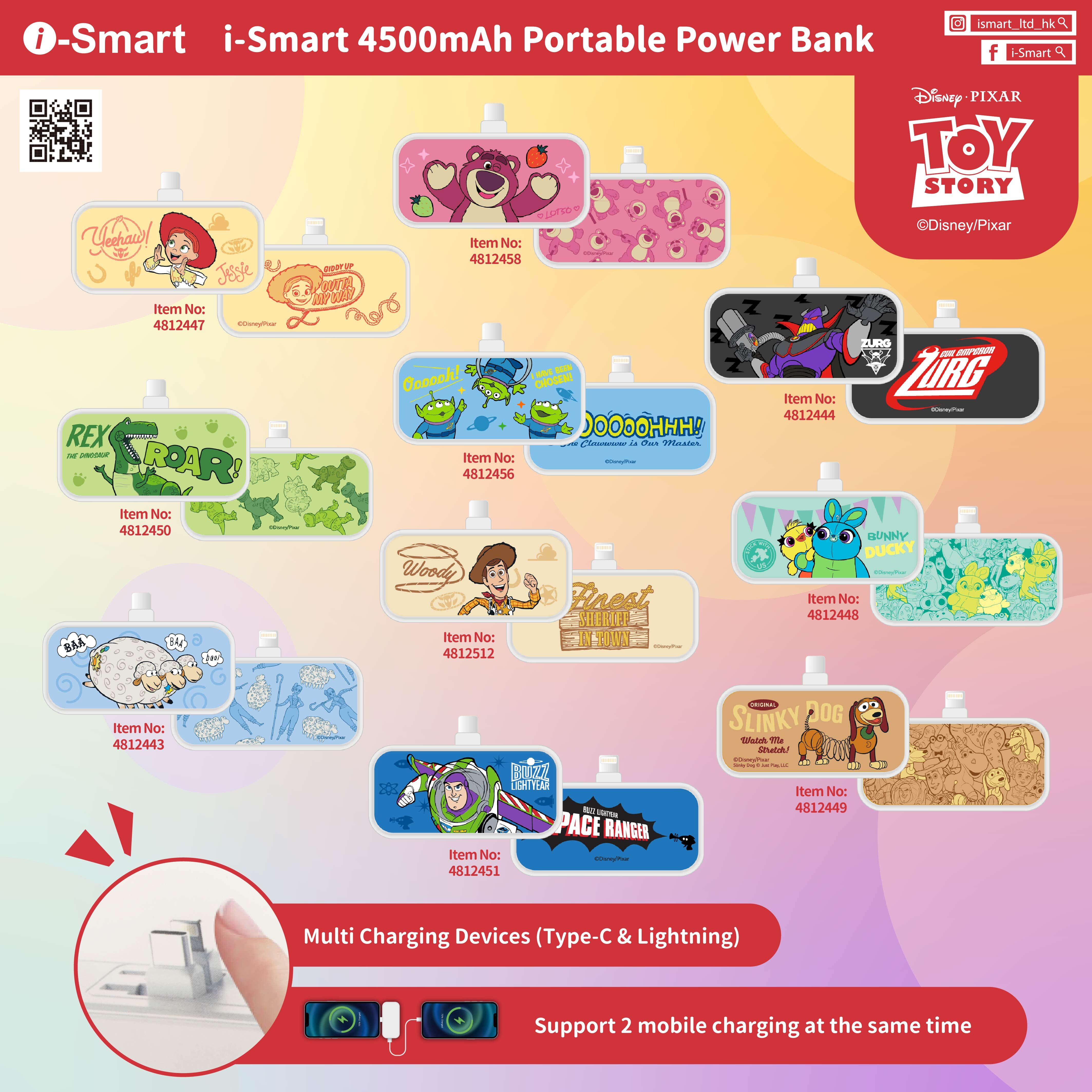 i-Smart 4500mAh Portable Power Bank