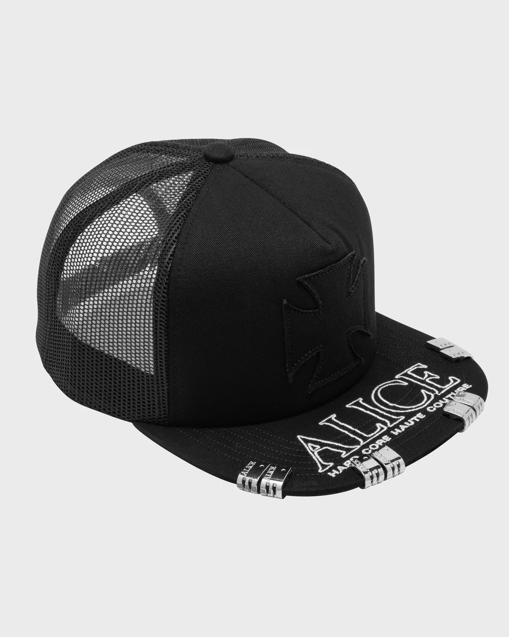 ALICE HOLLYWOOD ATELIER Trucker Cap 網帽棒球帽帽子黑